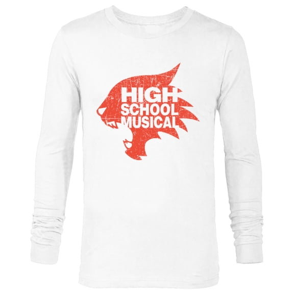 Disney Channel High School Musical Wildcats - Long Sleeve T-Shirt for Men - Customized-White
