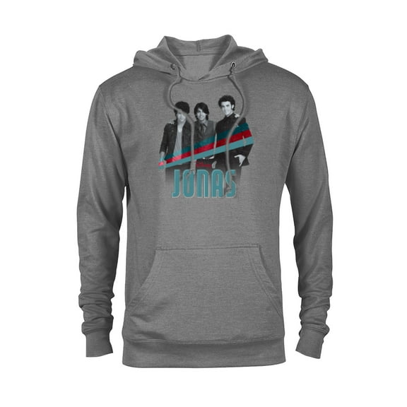 Disney Channel JONAS Nick Joe and Kevin - Pullover Hoodie for Adults - Customized-Graphite Heather