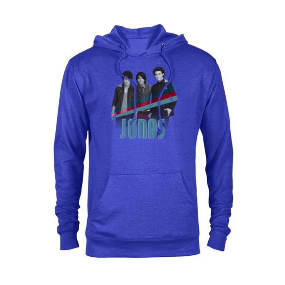 Disney Channel JONAS Nick Joe and Kevin - Pullover Hoodie for Adults - Customized-Royal Heather