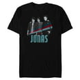 thumbnail image 1 of Disney Channel JONAS Nick Joe and Kevin - Short Sleeve Blended T-Shirt for Adults - Customized-Black, 1 of 5