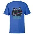 thumbnail image 1 of Disney Channel JONAS Nick Joe and Kevin - Short Sleeve T-Shirt for Kids - Customized-Royal, 1 of 5