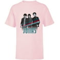 thumbnail image 1 of Disney Channel JONAS Nick Joe and Kevin - Short Sleeve T-Shirt for Kids - Customized-Soft Pink, 1 of 5