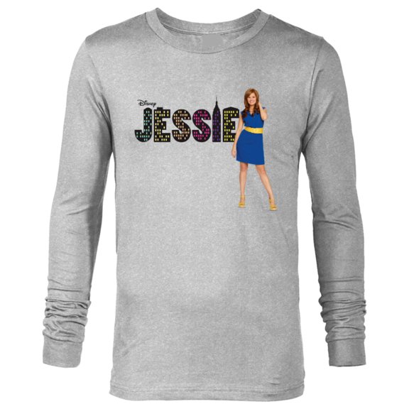 Disney Channel Jessie - Long Sleeve T-Shirt for Men - Customized-Athletic Heather