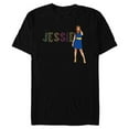 thumbnail image 1 of Disney Channel Jessie - Short Sleeve Blended T-Shirt for Adults - Customized-Black, 1 of 5