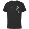thumbnail image 1 of Disney Channel Jessie - Short Sleeve Cotton T-Shirt for Adults - Customized-Black, 1 of 5