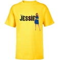 thumbnail image 1 of Disney Channel Jessie - Short Sleeve T-Shirt for Kids - Customized-Yellow, 1 of 5