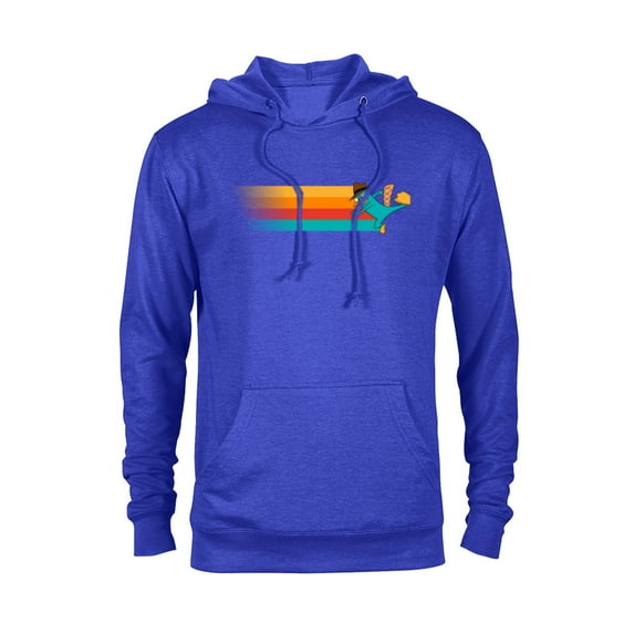 Disney Channel Phineas and Ferb Perry the Platypus - Pullover Hoodie for Adults- Customized-Royal Heather