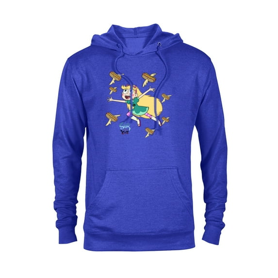 Disney Channel Star vs. The Forces of Evil Hot Dog - Pullover Hoodie for Adults - Customized-Royal Heather
