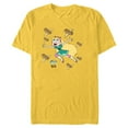 thumbnail image 1 of Disney Channel Star vs. The Forces of Evil Hot Dog - Short Sleeve Blended T-Shirt for Adults - Customized-Yellow, 1 of 5