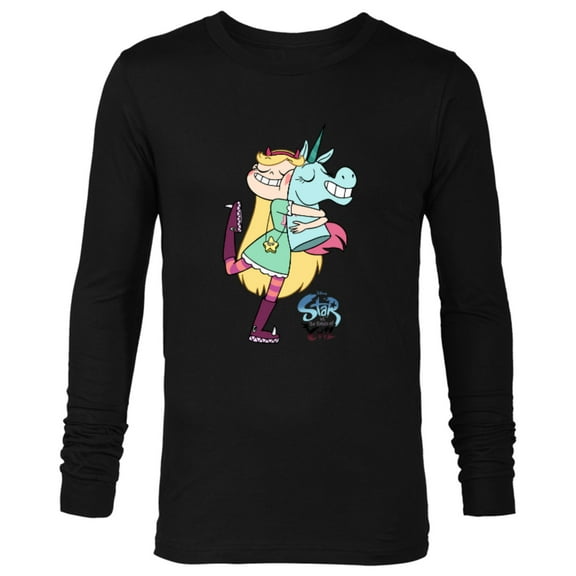 Disney Channel Star vs. The Forces of Evil - Long Sleeve T-Shirt for Men - Customized-Black