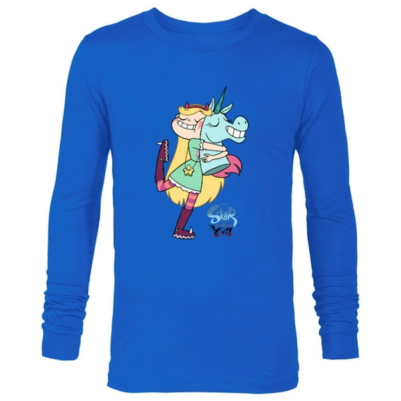 Disney Channel Star vs. The Forces of Evil - Long Sleeve T-Shirt for Men - Customized-Royal