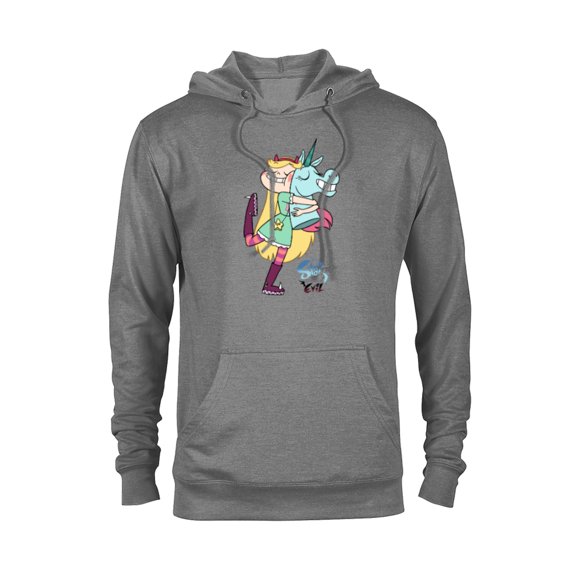 Disney Channel Star vs. The Forces of Evil - Pullover Hoodie for Adults - Customized-Graphite Heather