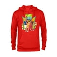 thumbnail image 1 of Disney Channel Teen Beach Movie Cast - Pullover Hoodie for Adults - Customized-Red Heather, 1 of 5