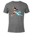 thumbnail image 1 of Disney Channel The Ghost and Molly McGee - Short Sleeve Blended T-Shirt for Adults – Customized-Dark Heather, 1 of 5