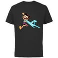 thumbnail image 1 of Disney Channel The Ghost and Molly McGee - Short Sleeve Cotton T-Shirt for Adults – Customized-Black, 1 of 5