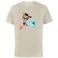 thumbnail image 1 of Disney Channel The Ghost and Molly McGee - Short Sleeve Cotton T-Shirt for Adults – Customized-Natural, 1 of 5