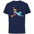 thumbnail image 1 of Disney Channel The Ghost and Molly McGee - Short Sleeve Cotton T-Shirt for Adults – Customized-Navy, 1 of 5