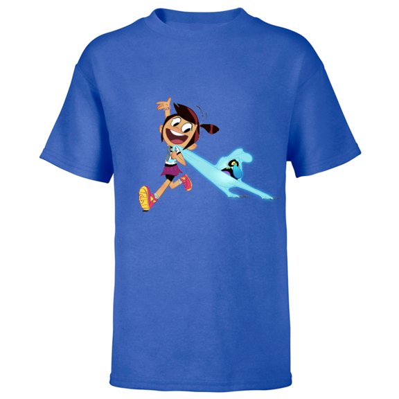 Disney Channel The Ghost and Molly McGee - Short Sleeve T-Shirt for Kids – Customized-Royal