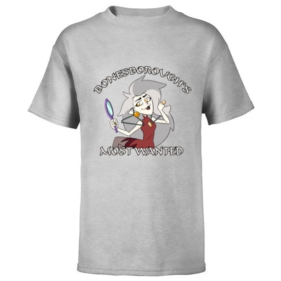 Disney Channel The Owl House Eda - Short Sleeve T-Shirt for Kids - Customized-Athletic Heather