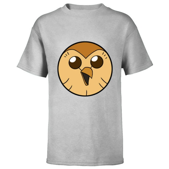 Disney Channel The Owl House Hooty - Short Sleeve T-Shirt for Kids - Customized-Athletic Heather