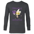 thumbnail image 1 of Disney Channel The Owl House King - Long Sleeve T-Shirt for Men -Customized-Charcoal Heather, 1 of 5
