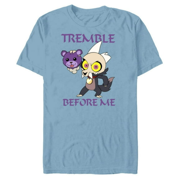 Disney Channel The Owl House King - Short Sleeve Blended T-Shirt for Adults -Customized-Ocean Blue