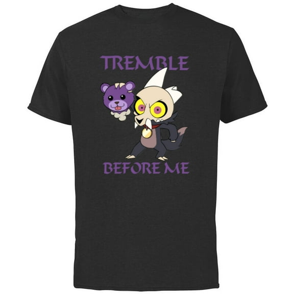 Disney Channel The Owl House King - Short Sleeve Cotton T-Shirt for Adults -Customized-Black