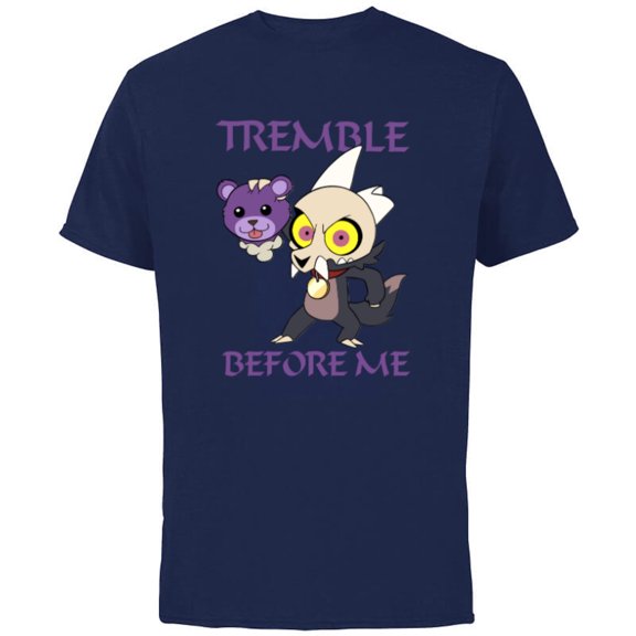 Disney Channel The Owl House King - Short Sleeve Cotton T-Shirt for Adults -Customized-Navy