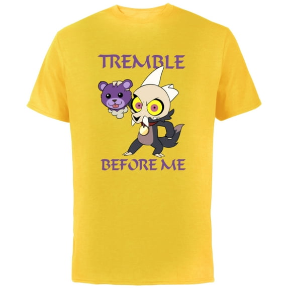 Disney Channel The Owl House King - Short Sleeve Cotton T-Shirt for Adults -Customized-Yellow