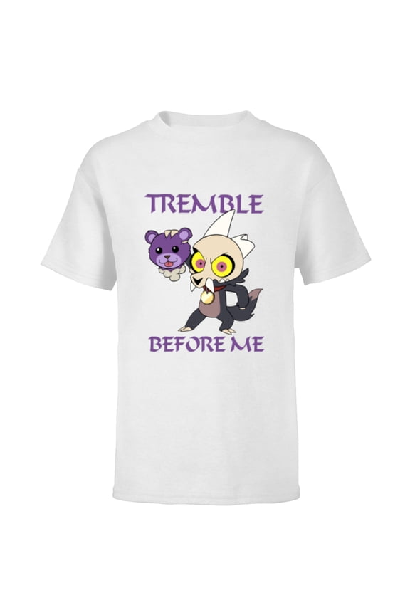 Channel The Owl House King - Short Sleeve T-Shirt for Kids -Customized-White