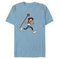 thumbnail image 1 of Disney Channel The Owl House Luz - Short Sleeve Blended T-Shirt for Adults - Customized-Ocean Blue, 1 of 5