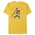 thumbnail image 1 of Disney Channel The Owl House Luz - Short Sleeve Blended T-Shirt for Adults - Customized-Yellow, 1 of 5