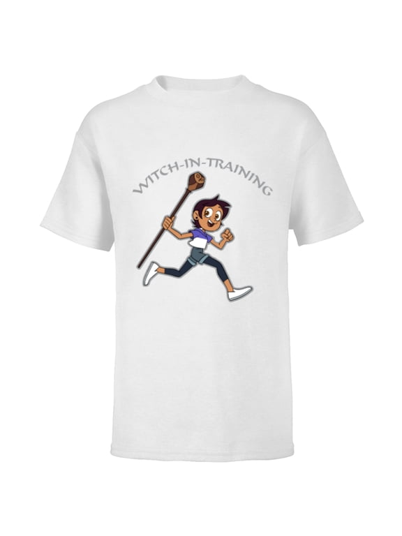 Channel The Owl House Luz - Short Sleeve T-Shirt for Kids - Customized-White