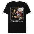 thumbnail image 1 of Disney Channel The Owl House #SquadGhouls - Short Sleeve Blended T-Shirt for Adults -Customized-Black, 1 of 5