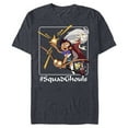 thumbnail image 1 of Disney Channel The Owl House #SquadGhouls - Short Sleeve Blended T-Shirt for Adults -Customized-Navy Heather, 1 of 5
