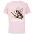 thumbnail image 1 of Disney Channel The Owl House #SquadGhouls - Short Sleeve Cotton T-Shirt for Adults -Customized-Soft Pink, 1 of 5