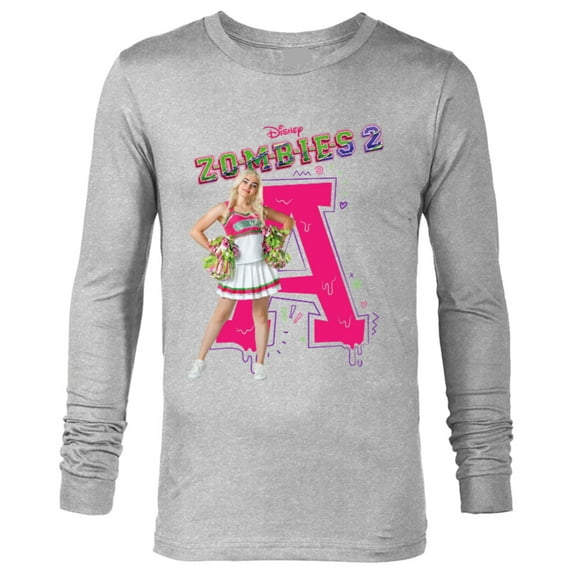 Disney Channel Zombies 2 Addison Cheer A - Long Sleeve T-Shirt for Men- Customized-Athletic Heather
