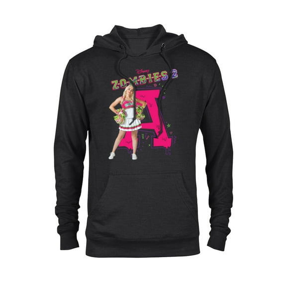 Disney Channel Zombies 2 Addison Cheer A - Pullover Hoodie for Adults- Customized-Black