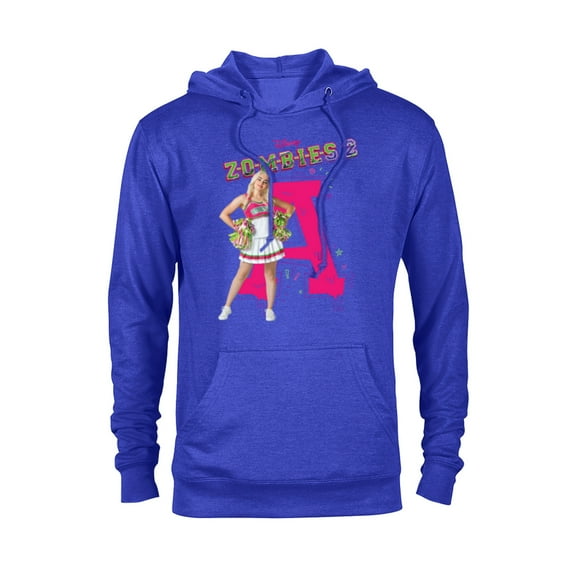 Disney Channel Zombies 2 Addison Cheer A - Pullover Hoodie for Adults- Customized-Royal Heather