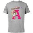 thumbnail image 1 of Disney Channel Zombies 2 Addison Cheer A - Short Sleeve Cotton T-Shirt for Adults- Customized-Athletic Heather, 1 of 5