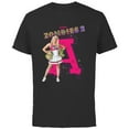 thumbnail image 1 of Disney Channel Zombies 2 Addison Cheer A - Short Sleeve Cotton T-Shirt for Adults- Customized-Black, 1 of 5