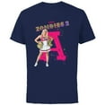 thumbnail image 1 of Disney Channel Zombies 2 Addison Cheer A - Short Sleeve Cotton T-Shirt for Adults- Customized-Navy, 1 of 5