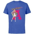 thumbnail image 1 of Disney Channel Zombies 2 Addison Cheer A - Short Sleeve Cotton T-Shirt for Adults- Customized-Royal Heather, 1 of 5