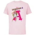 thumbnail image 1 of Disney Channel Zombies 2 Addison Cheer A - Short Sleeve Cotton T-Shirt for Adults- Customized-Soft Pink, 1 of 5