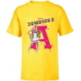 thumbnail image 1 of Disney Channel Zombies 2 Addison Cheer A  - Short Sleeve T-Shirt for Kids- Customized-Yellow, 1 of 5