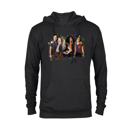 Disney Channel Zombies 2 Addison and Werewolves - Pullover Hoodie for Adults- Customized-Black