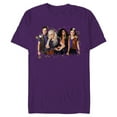 thumbnail image 1 of Disney Channel Zombies 2 Addison and Werewolves - Short Sleeve Blended T-Shirt for Adults- Customized-Purple, 1 of 5