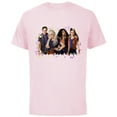 thumbnail image 1 of Disney Channel Zombies 2 Addison and Werewolves - Short Sleeve Cotton T-Shirt for Adults- Customized-Soft Pink, 1 of 5