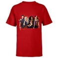 thumbnail image 1 of Disney Channel Zombies 2 Addison and Werewolves - Short Sleeve T-Shirt for Kids- Customized-Red, 1 of 5