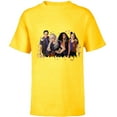 thumbnail image 1 of Disney Channel Zombies 2 Addison and Werewolves - Short Sleeve T-Shirt for Kids- Customized-Yellow, 1 of 5